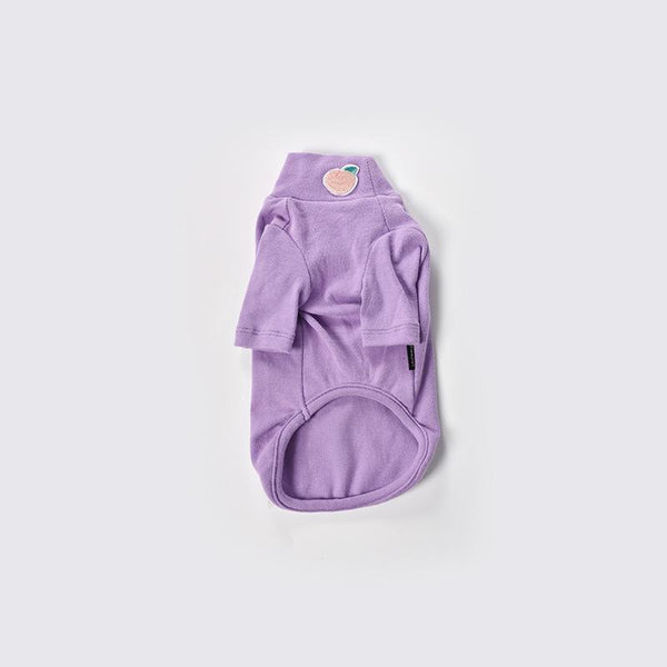 Candy Color Dog Cotton Short Shirt